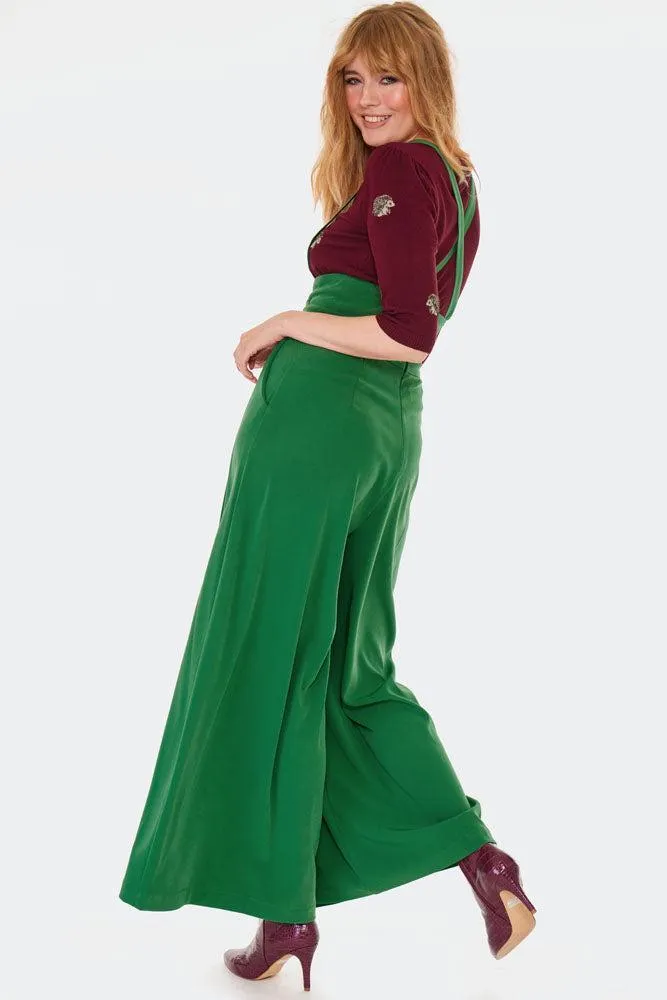 40s Wide Leg Trousers