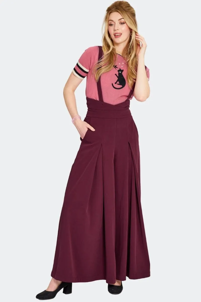 40s Wide Leg Trousers