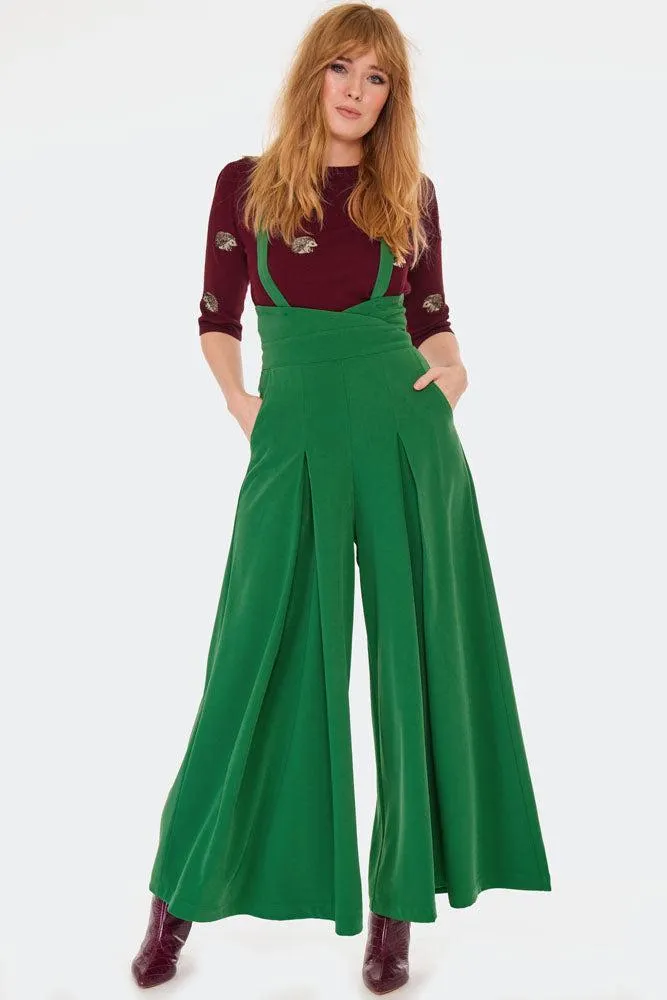 40s Wide Leg Trousers