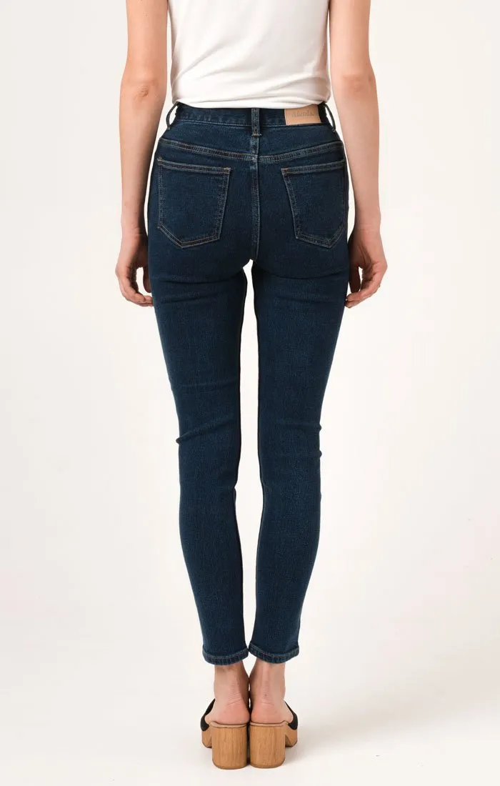 Afends Womens Zeppelins - High Waist Skinny Jeans