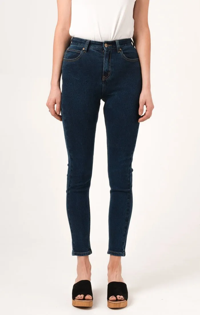 Afends Womens Zeppelins - High Waist Skinny Jeans