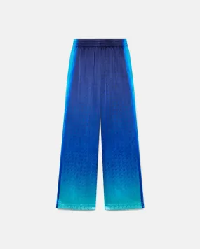 Casablanca Women Printed Wide Leg Trousers The Night View