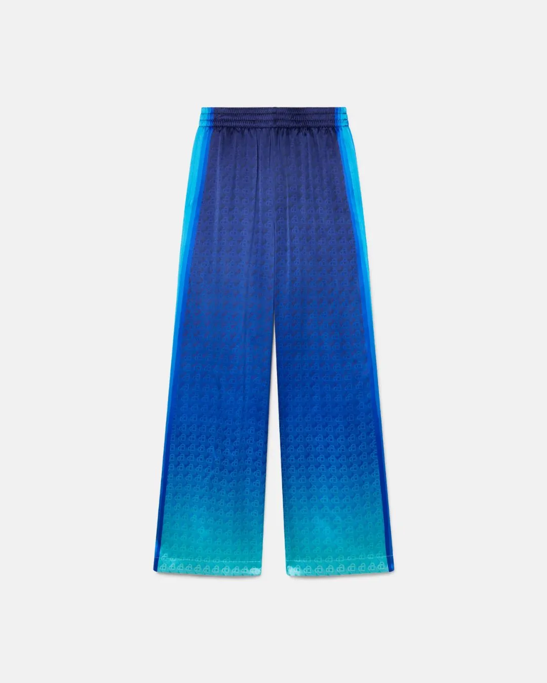 Casablanca Women Printed Wide Leg Trousers The Night View