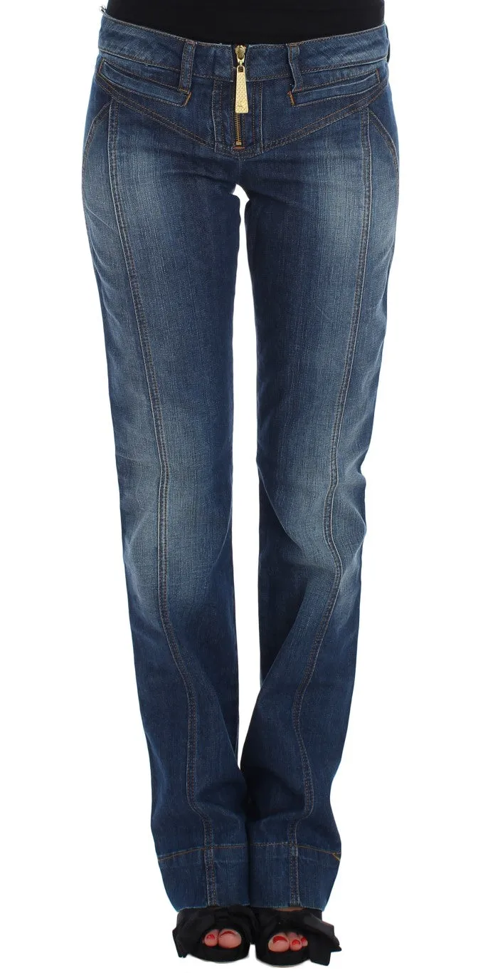 Cavalli Authentic  Wash Boot Cut Jeans