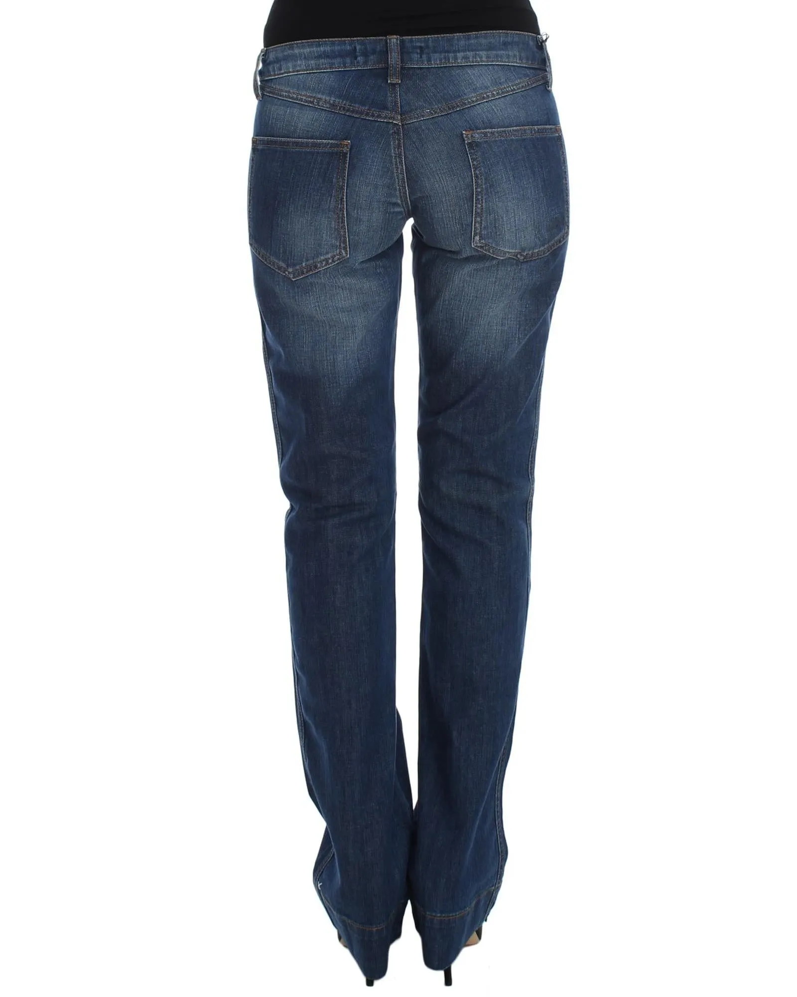 Cavalli Authentic  Wash Boot Cut Jeans