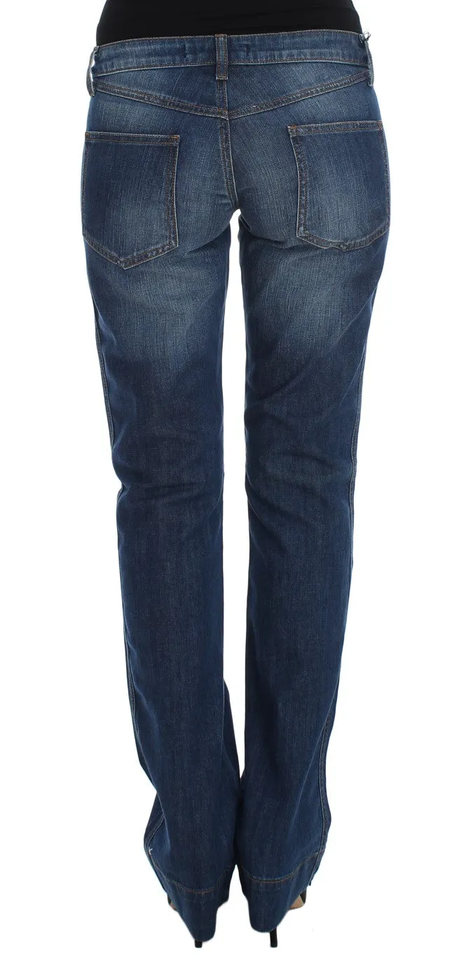 Cavalli Authentic  Wash Boot Cut Jeans