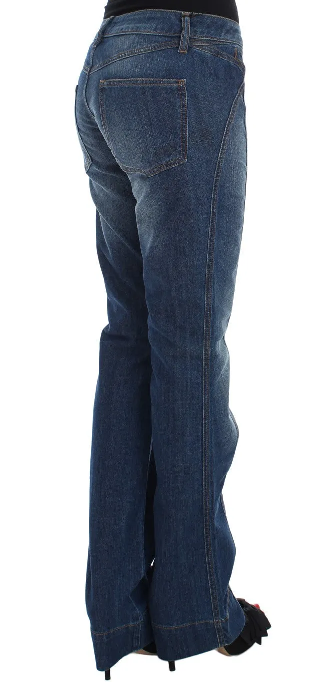 Cavalli Authentic  Wash Boot Cut Jeans
