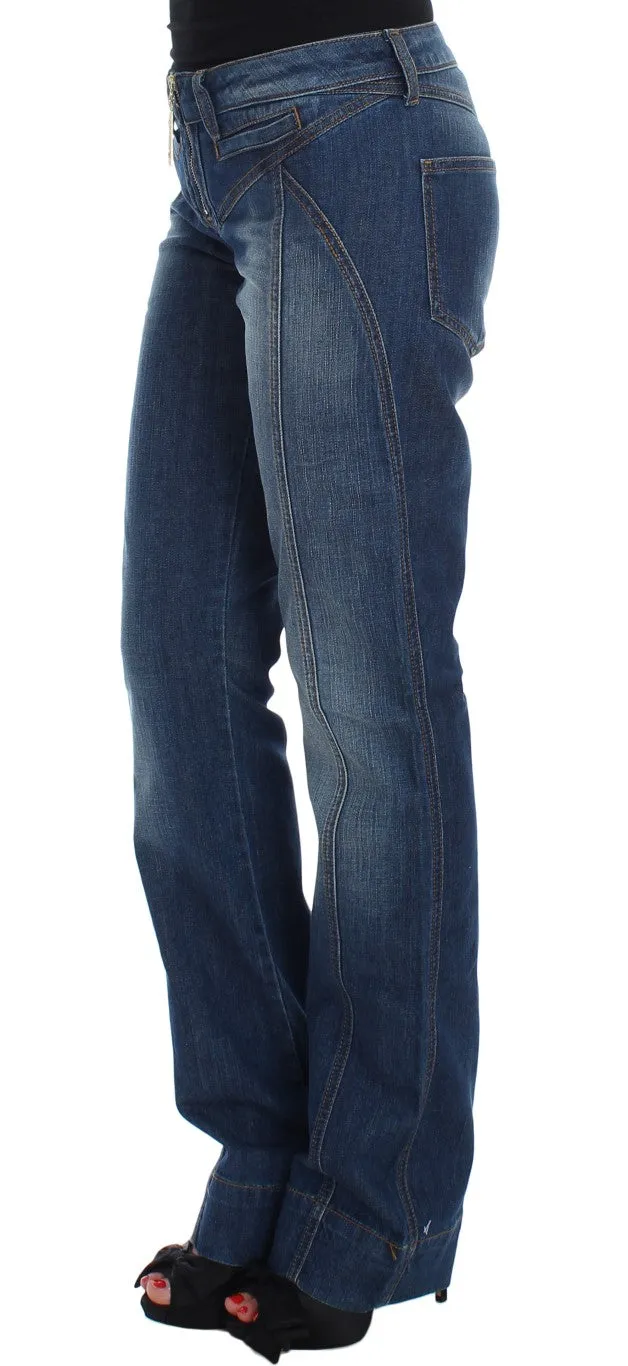 Cavalli Authentic  Wash Boot Cut Jeans