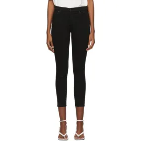 Citizens of Humanity Black Rocket Crop Jeans