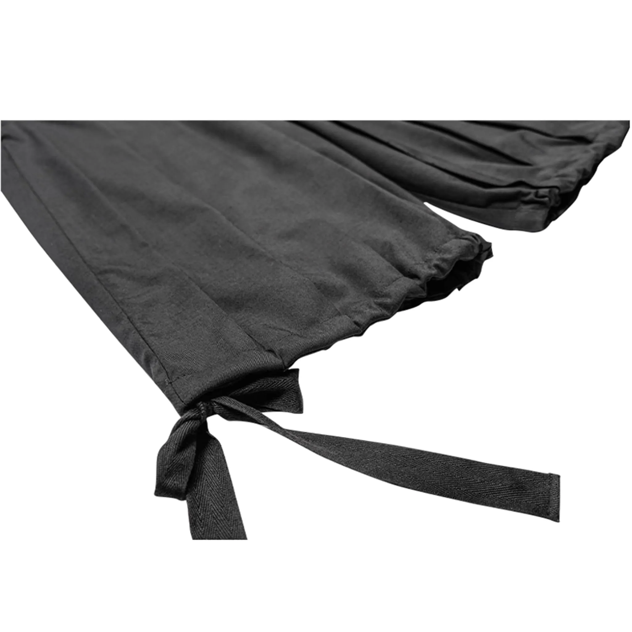 Deconstructed Pleated Wide-Leg Shorts