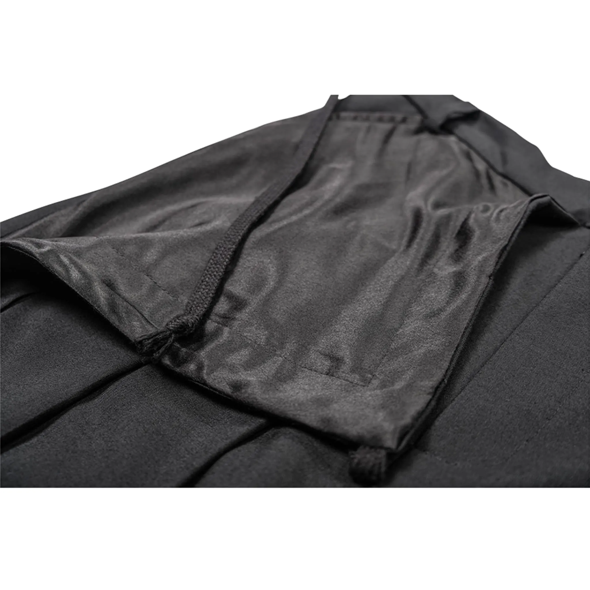 Deconstructed Pleated Wide-Leg Shorts