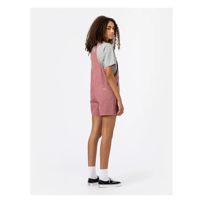 Dickies DC Shorts Ladies Bib Withered Rose