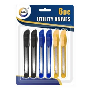 DID Utility Knife 6 Pack