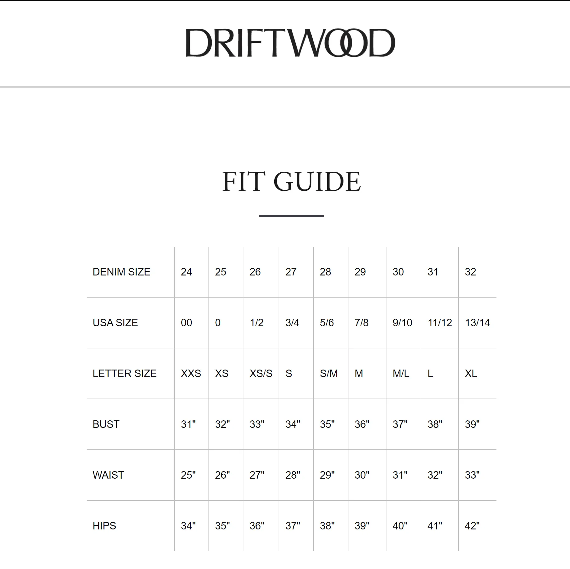 Driftwood Farrah Flare denim