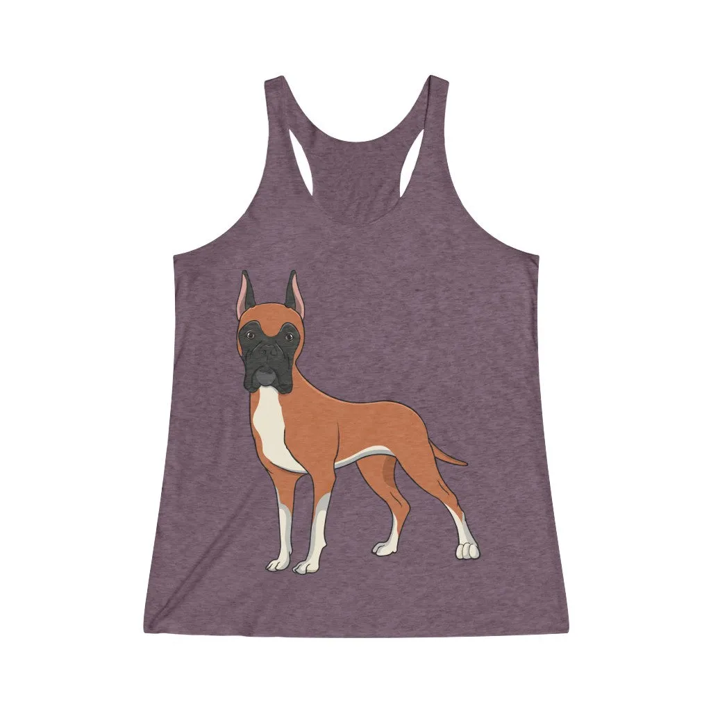 Great Dane Women's Tri-Blend Racerback Tank