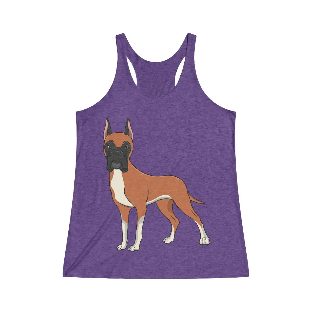 Great Dane Women's Tri-Blend Racerback Tank