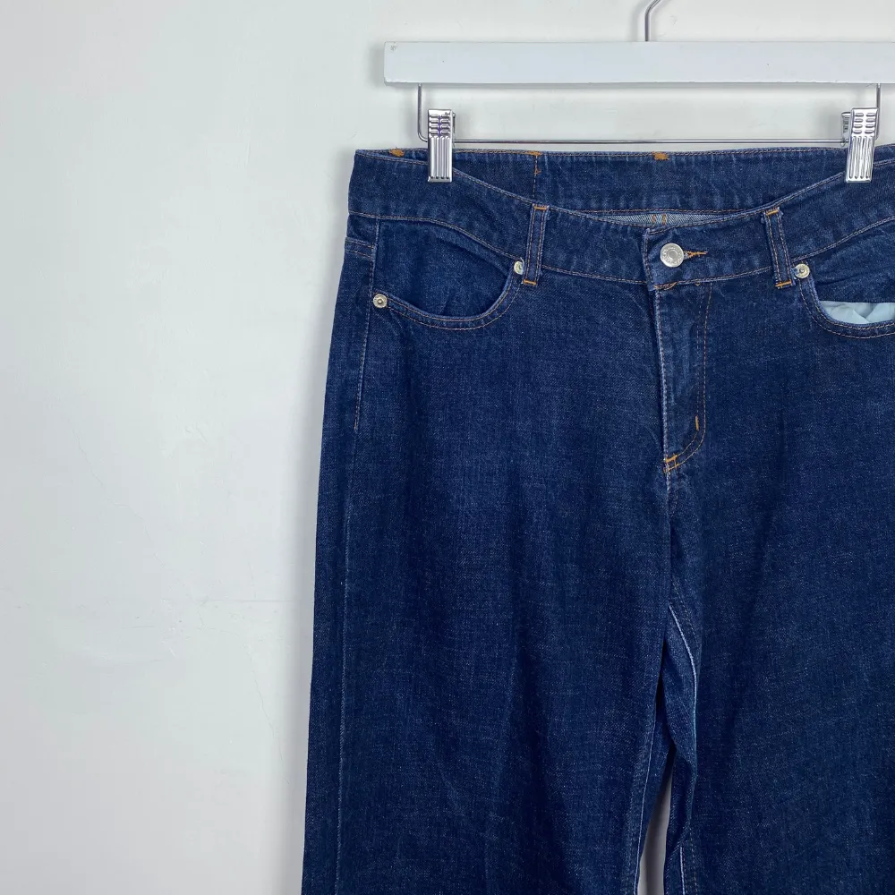 Indigo Super Flare Jeans - MEDIUM