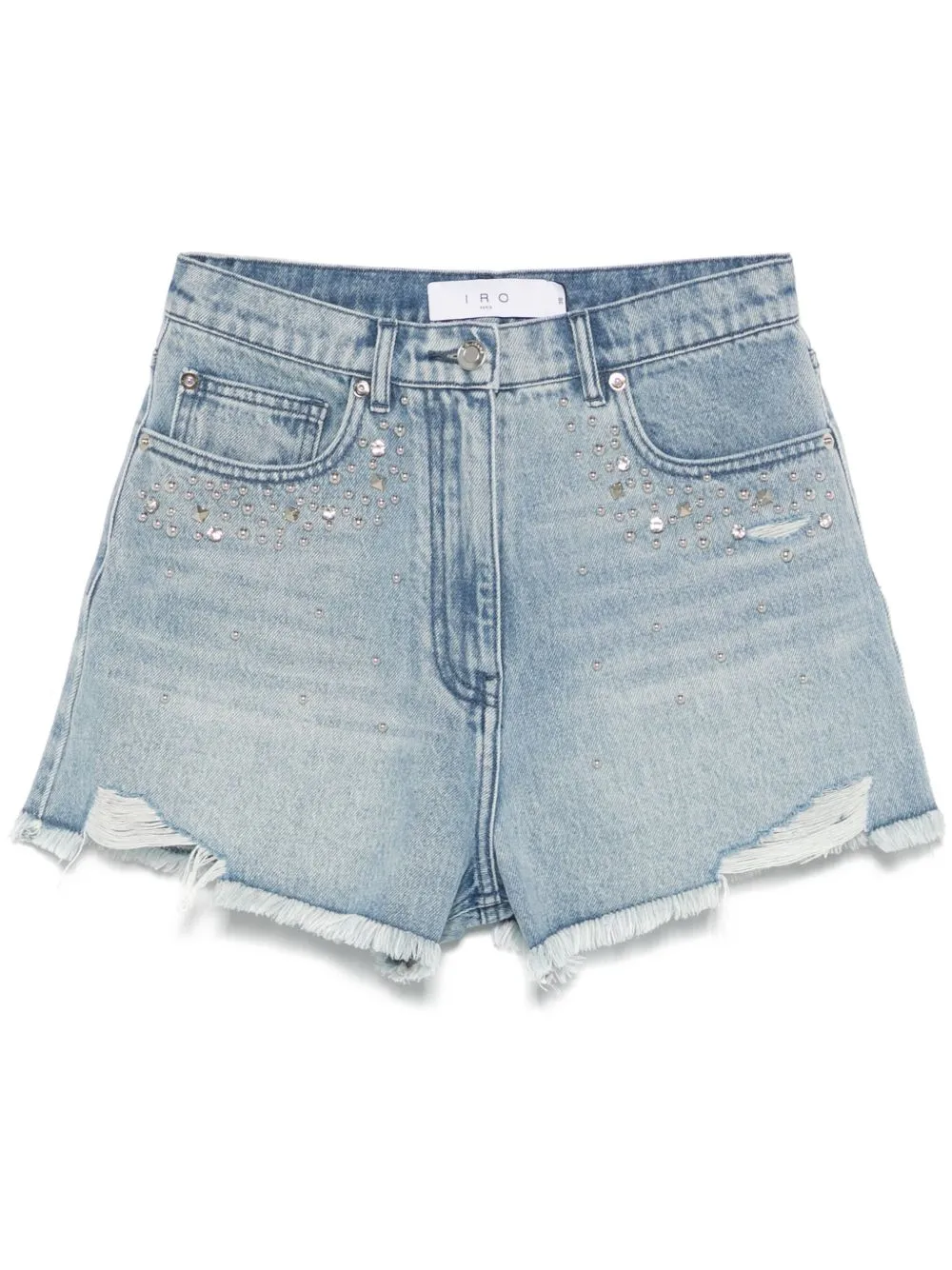 Iro mini denim shorts