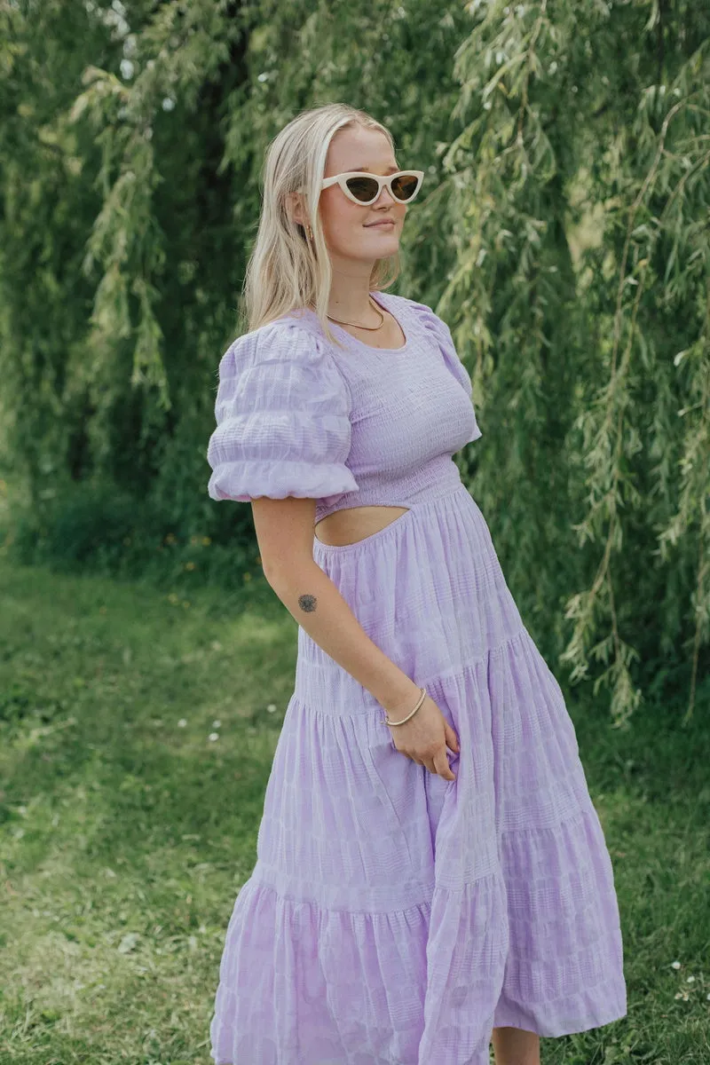 Ivy   Jack - Milano Lilac Maxi Dress