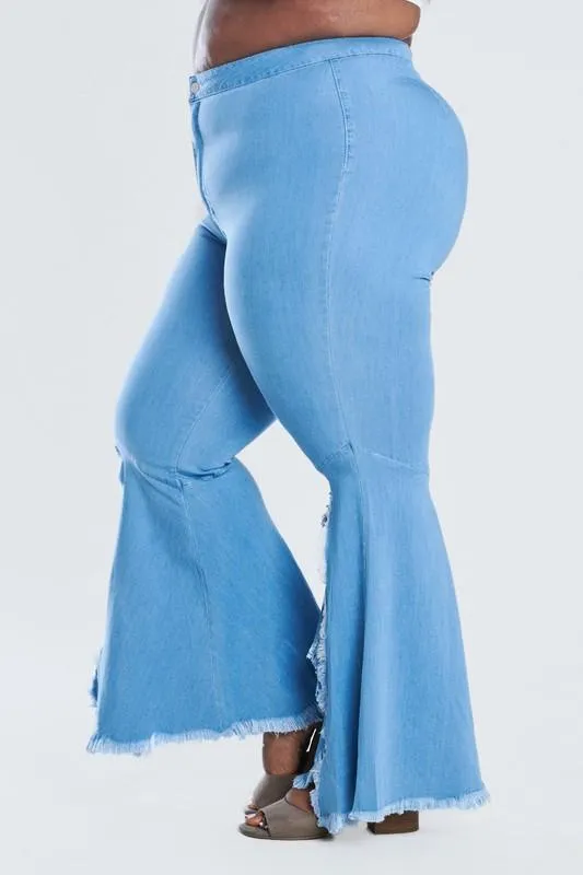 Jeans Ft A Sexy Split Fare