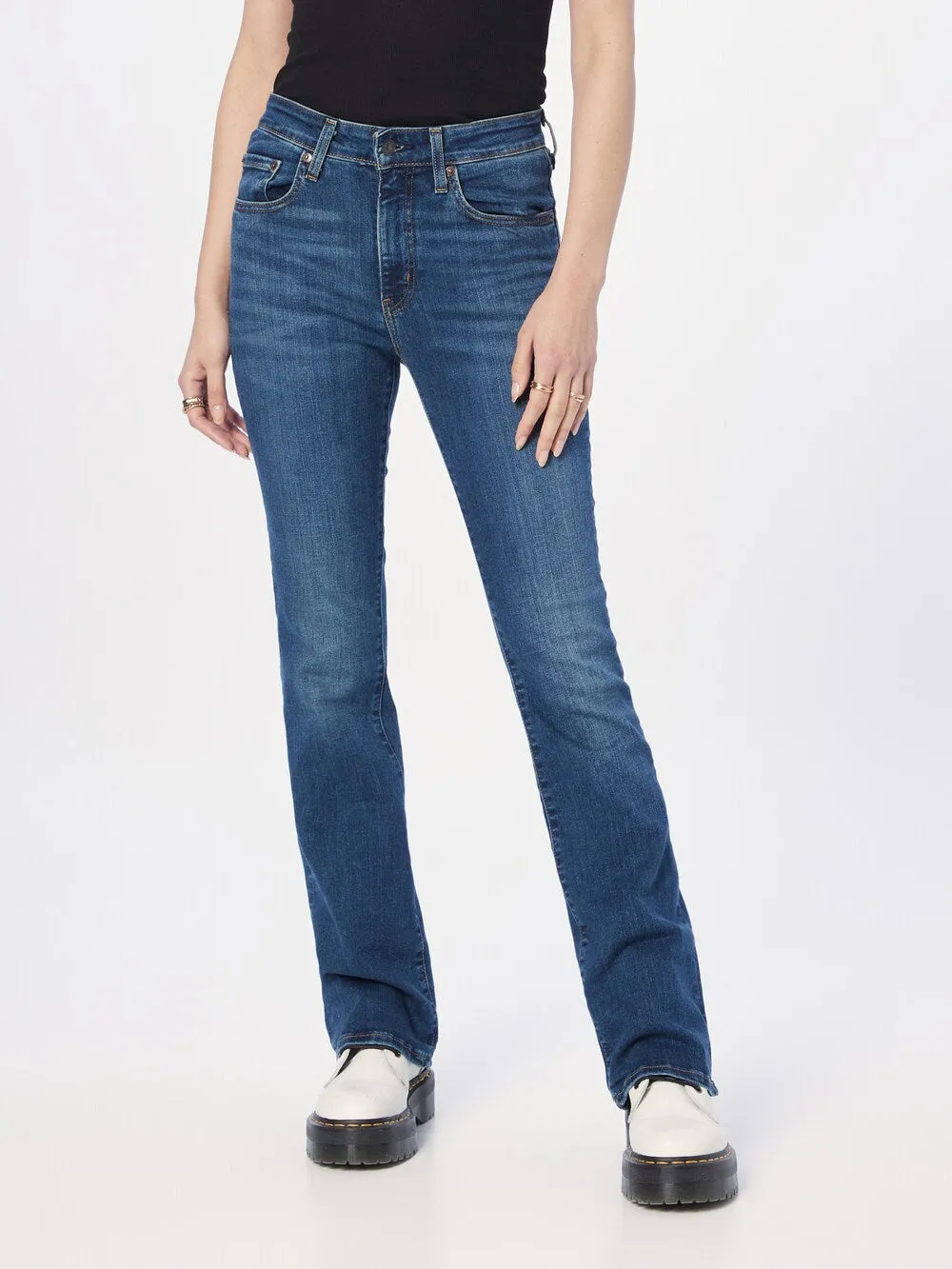 LEVIS 725 HIGH RISE BOOTCUT bootcut jeans, blue