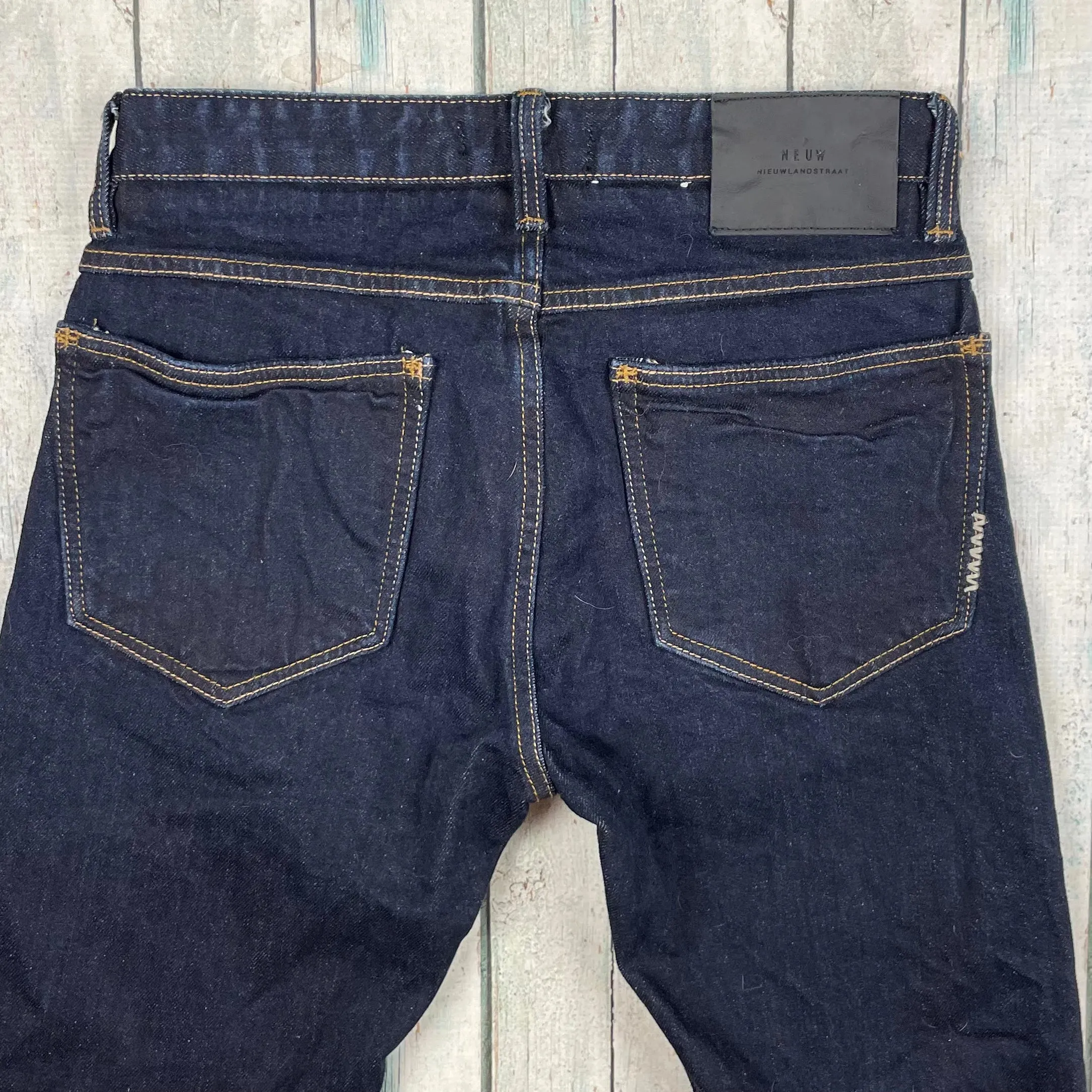 Mens NEUW 'IGGY Skinny' Stretch Selvedge Jeans - Size 28/32
