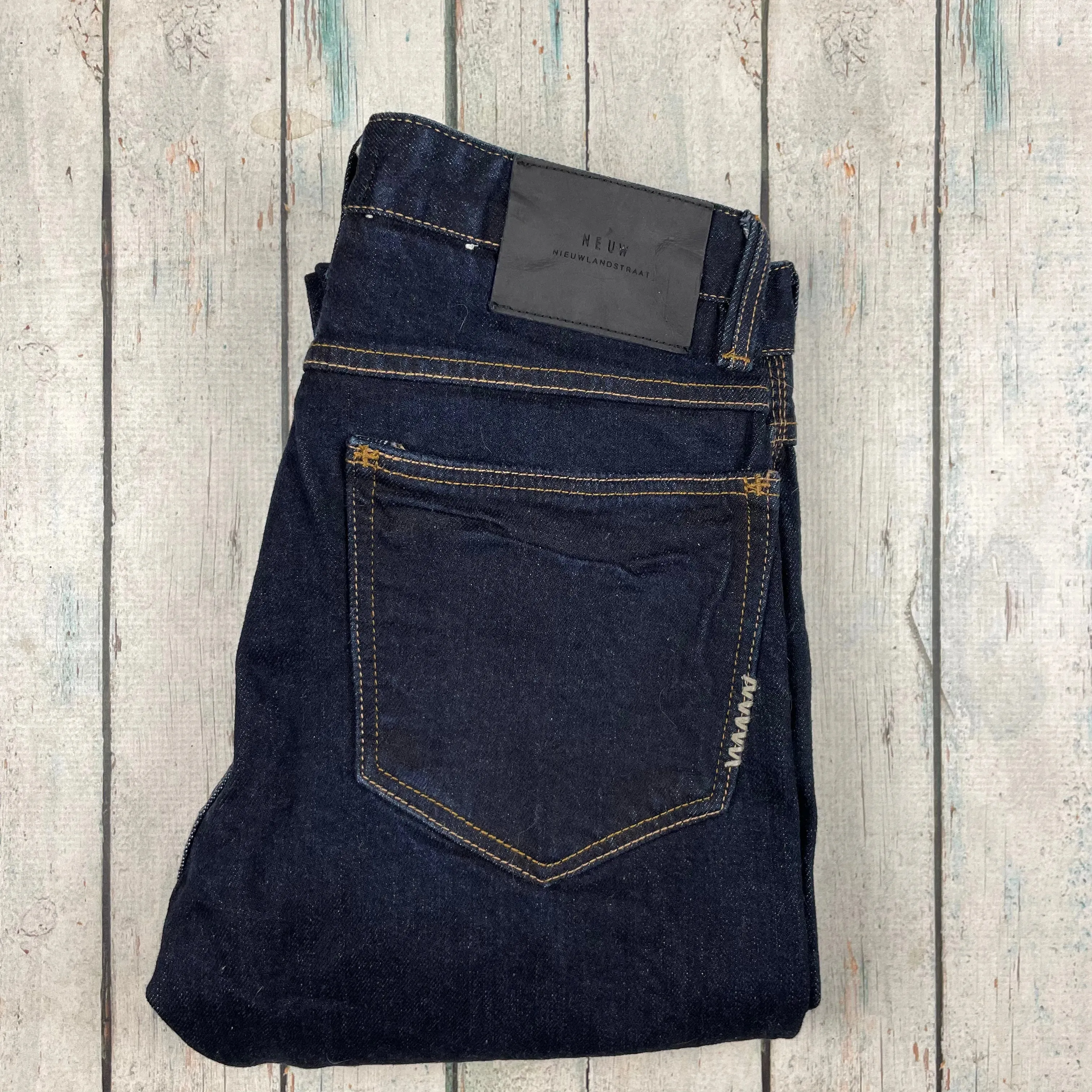 Mens NEUW 'IGGY Skinny' Stretch Selvedge Jeans - Size 28/32