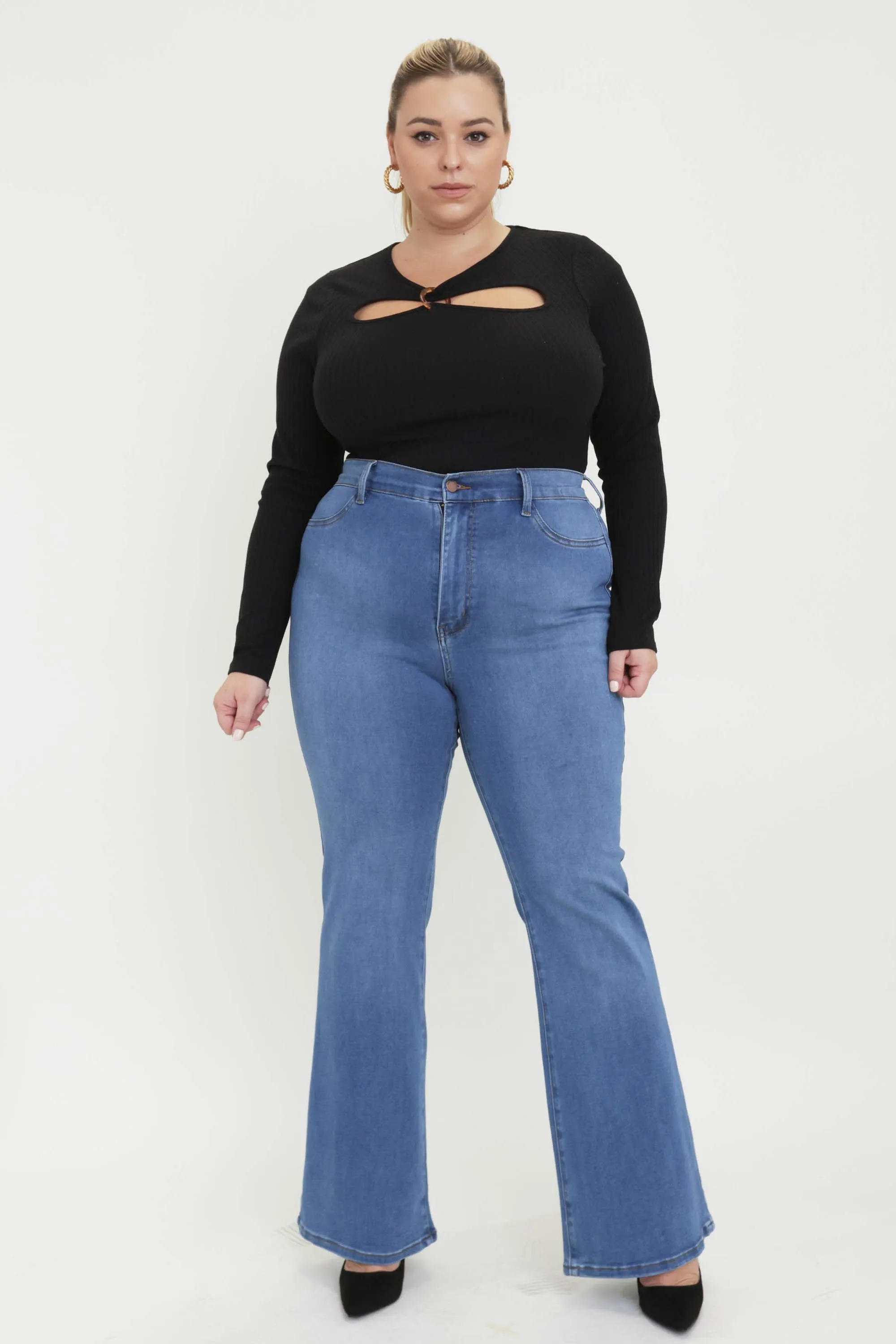 Plus Madison Bootcut Jeans