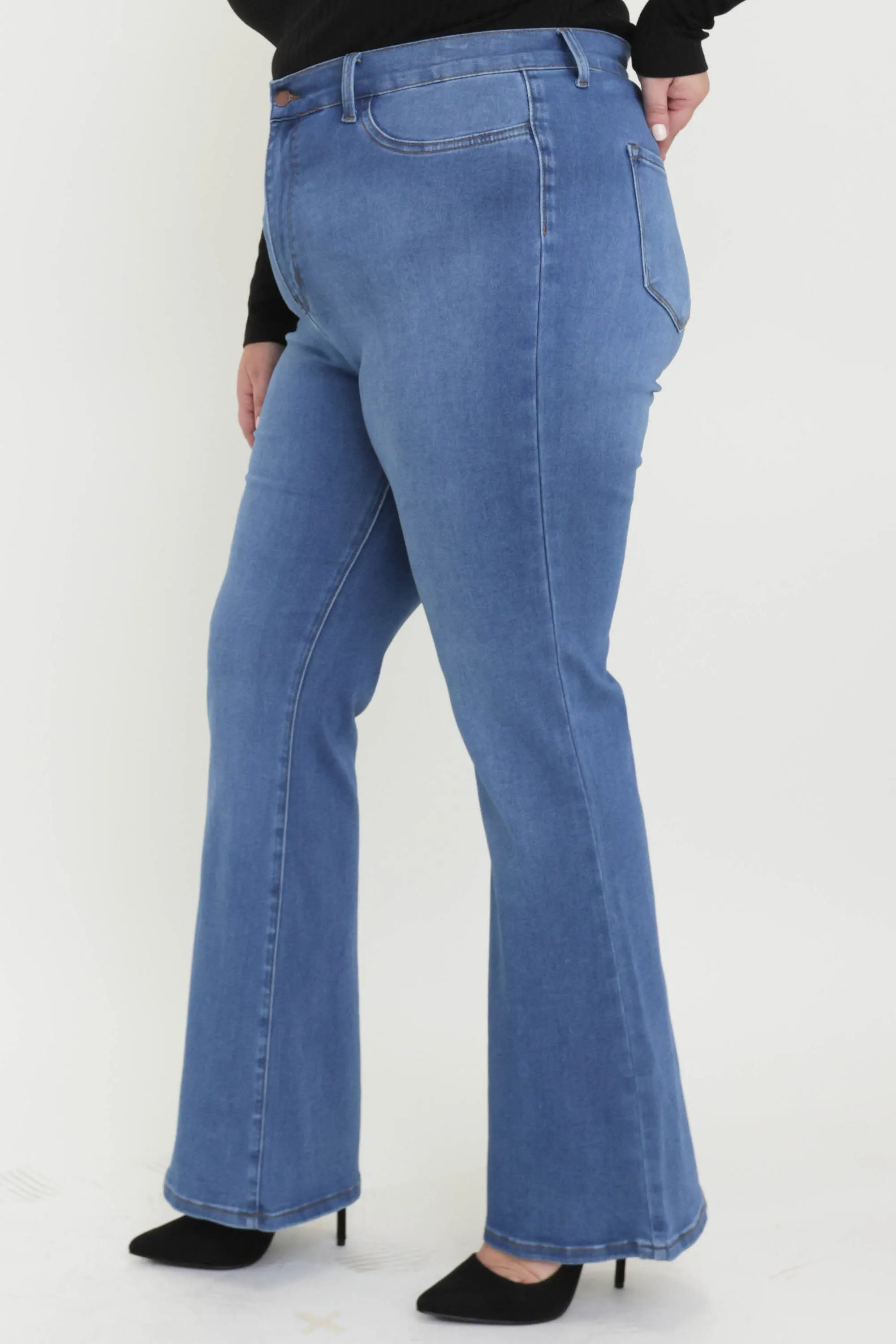 Plus Madison Bootcut Jeans
