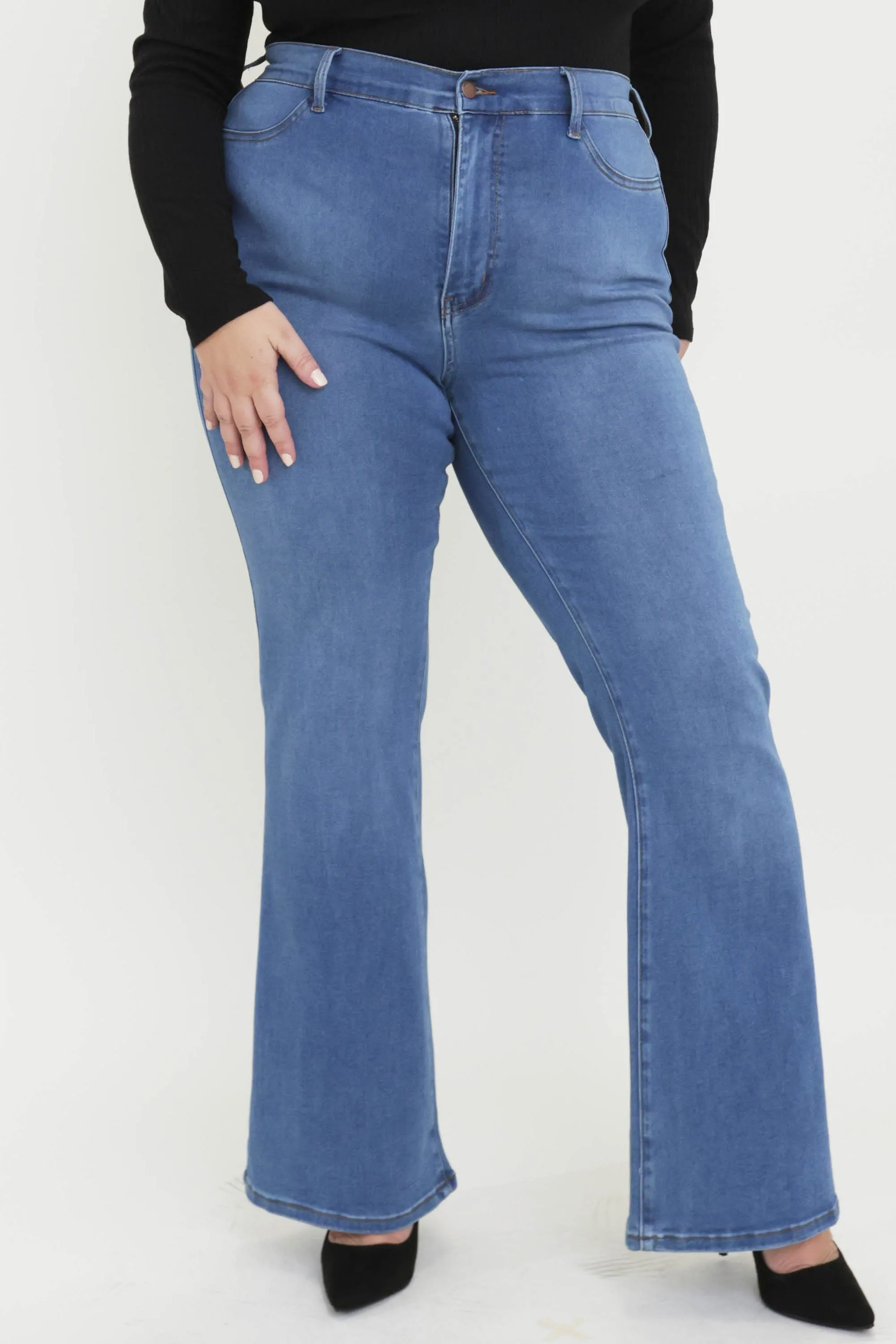 Plus Madison Bootcut Jeans