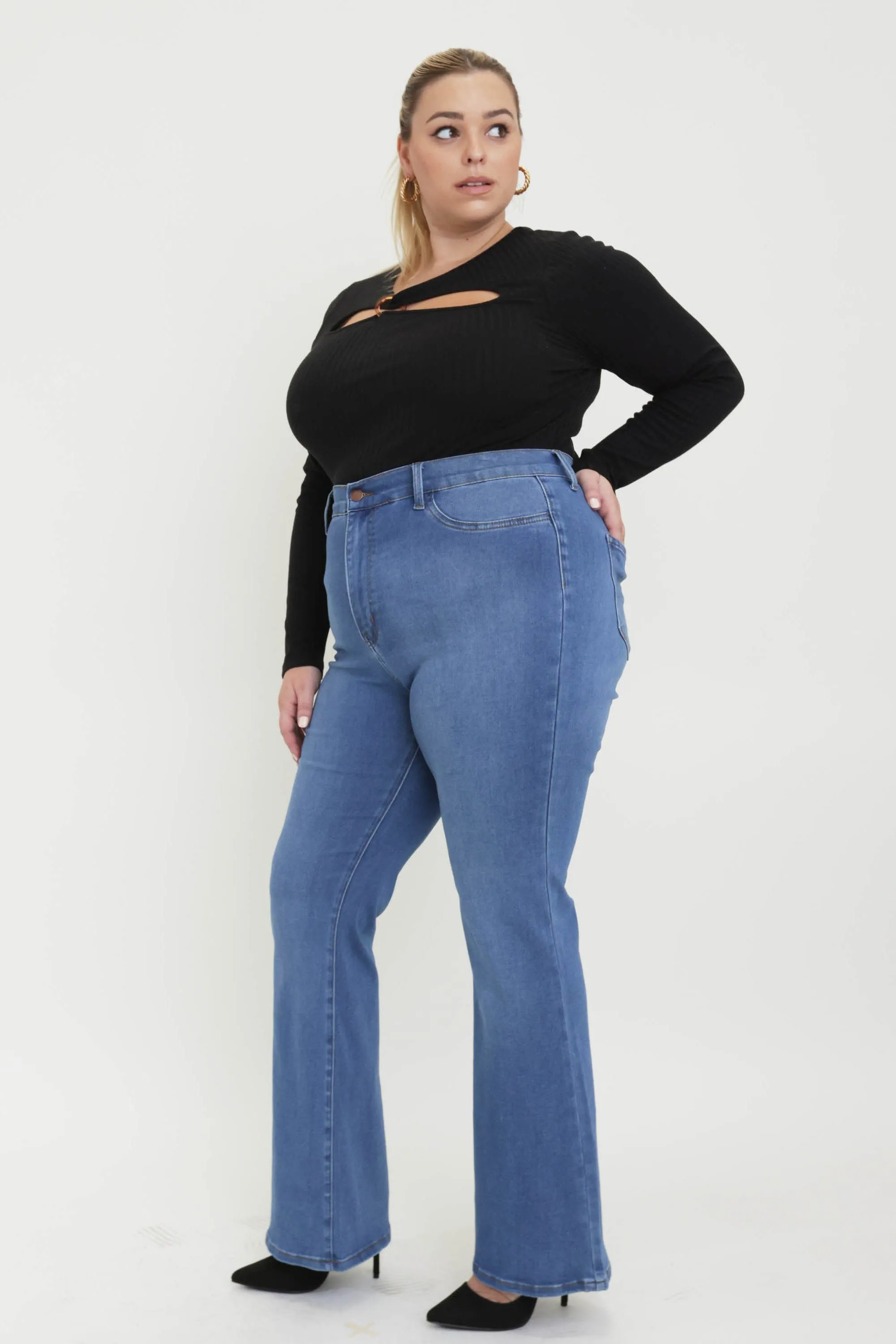 Plus Madison Bootcut Jeans