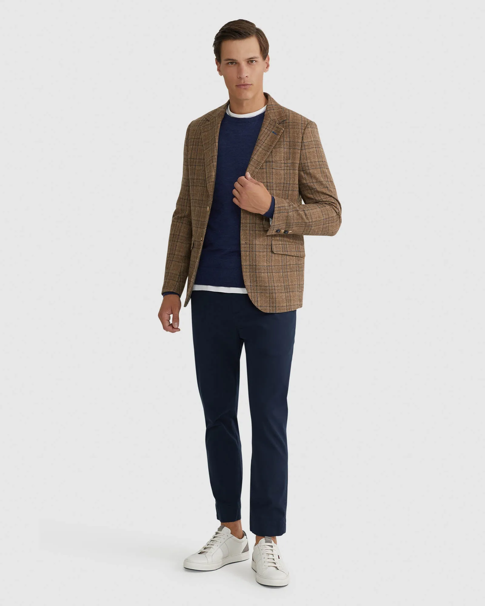 Ryan Folded Cuff Casual Chinos