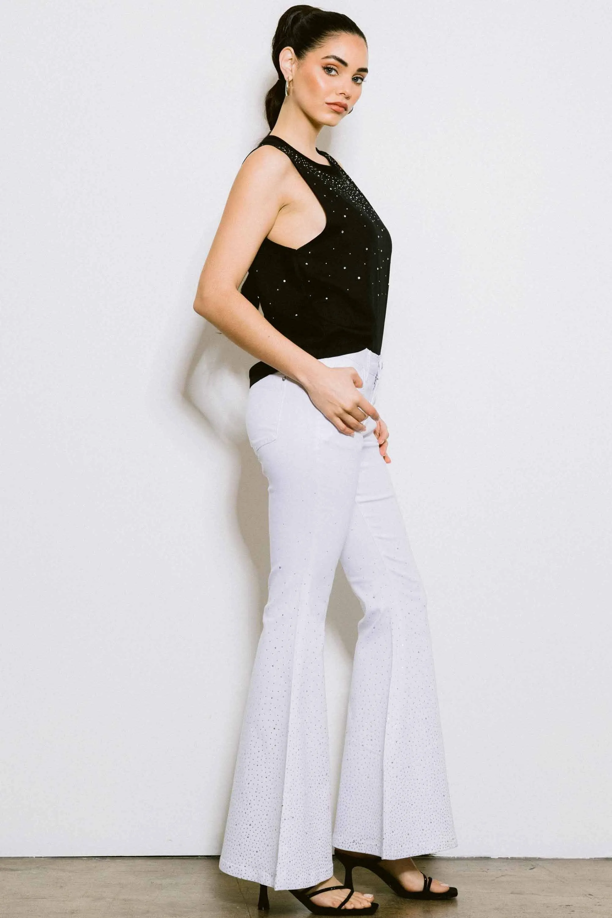 Shine Bright Flare Jeans