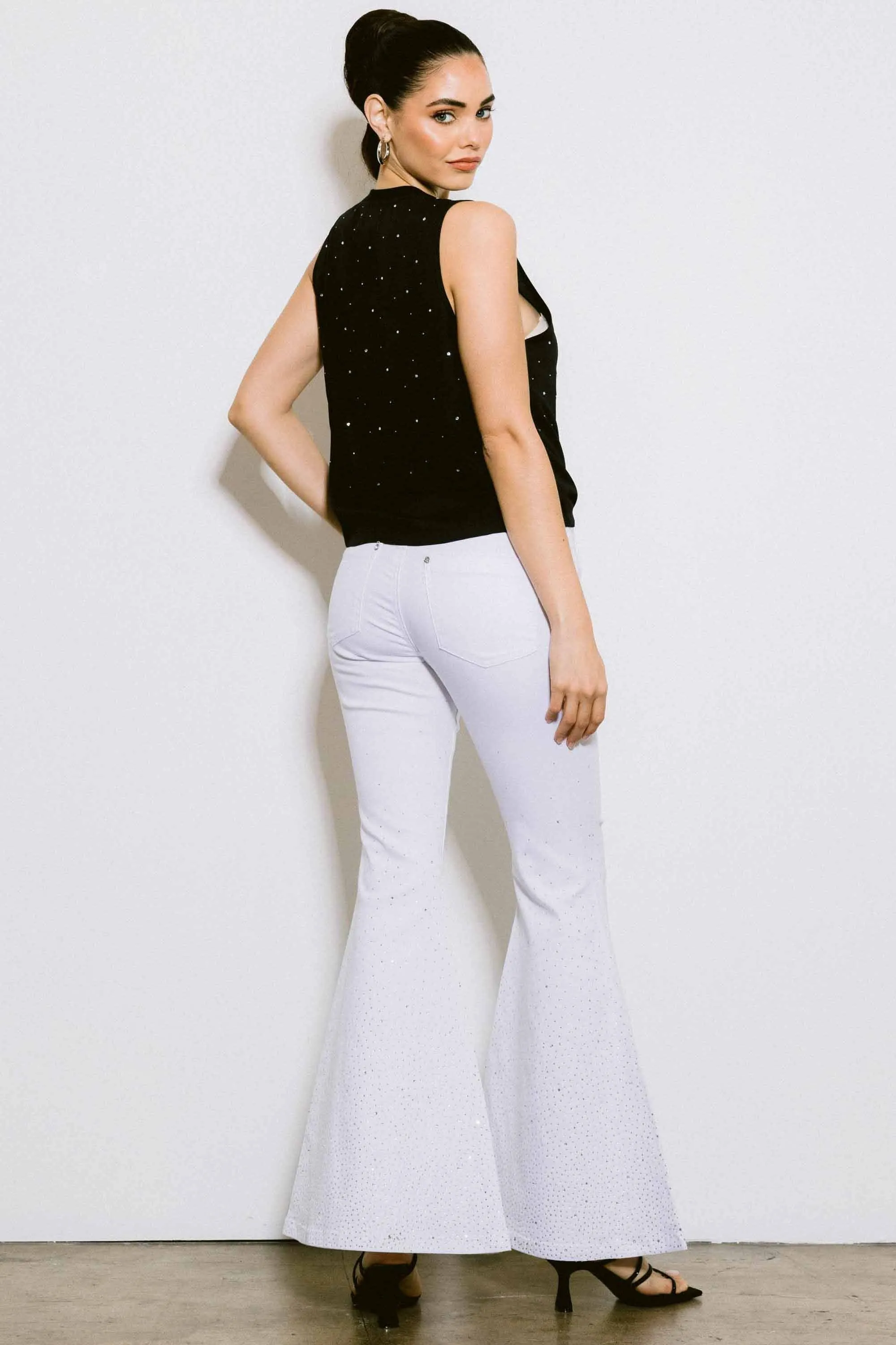 Shine Bright Flare Jeans