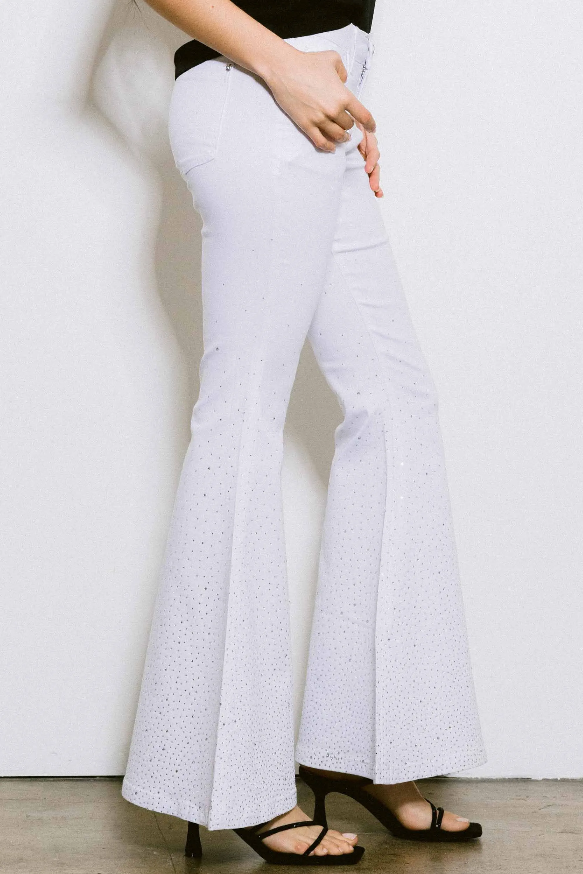 Shine Bright Flare Jeans