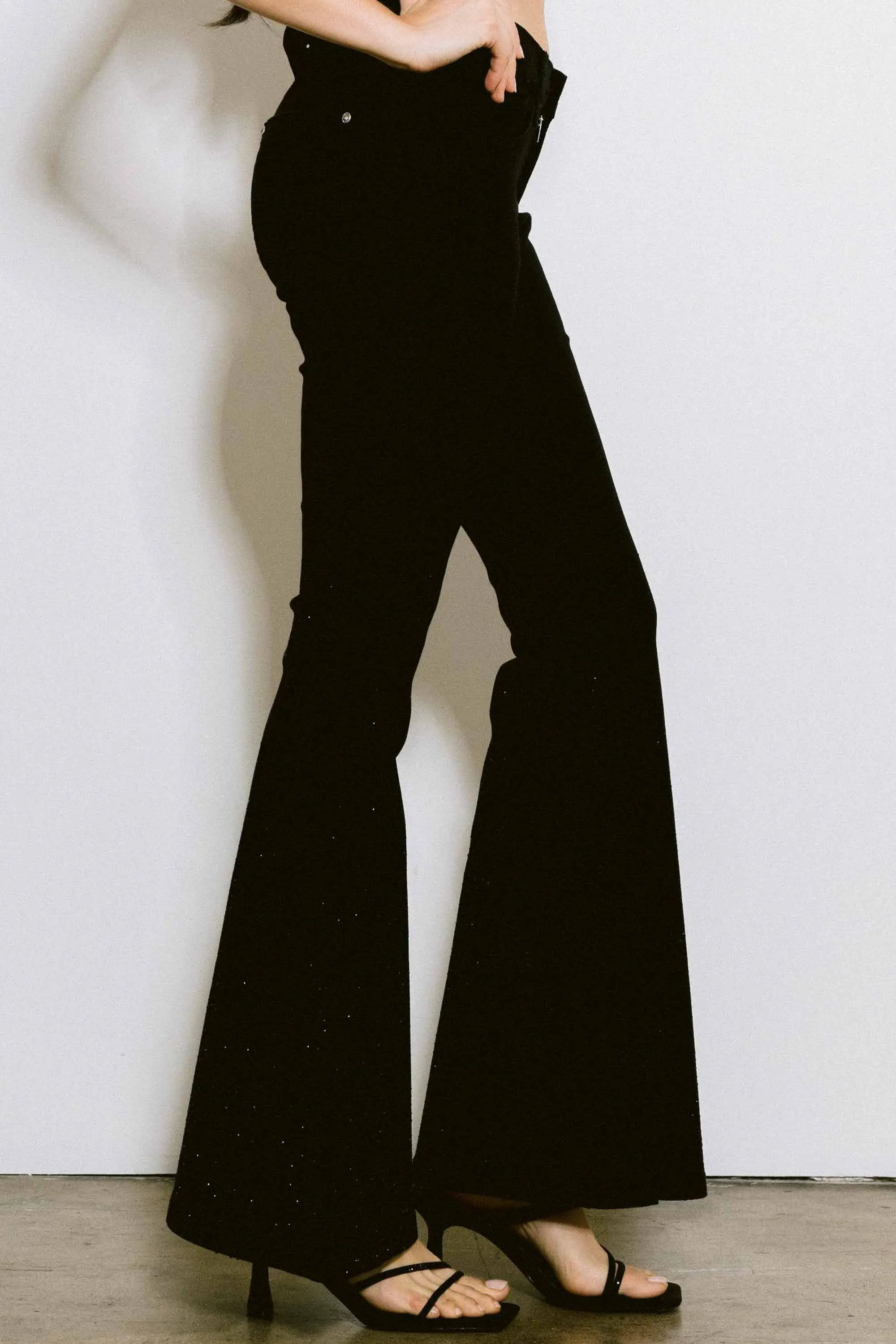 Shine Bright Flare Jeans