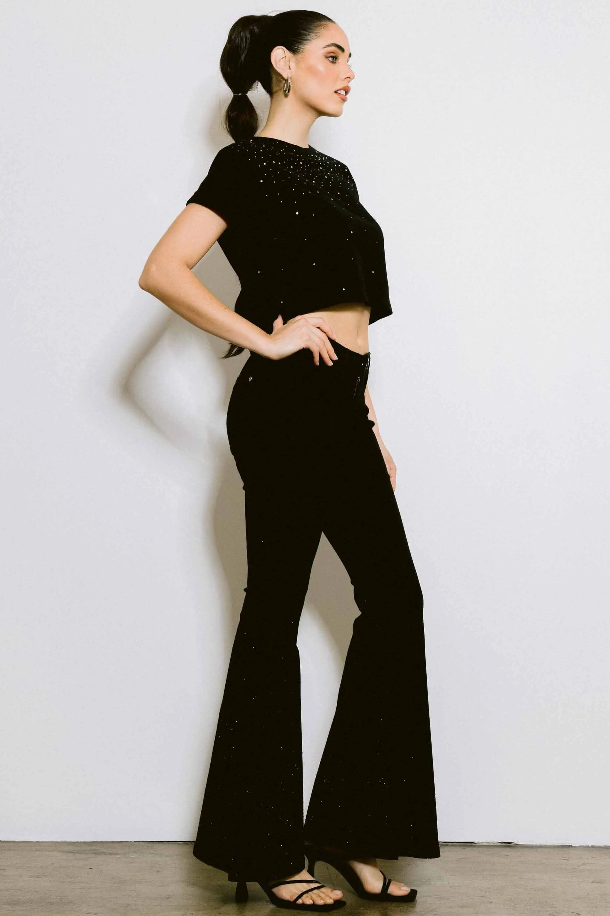 Shine Bright Flare Jeans