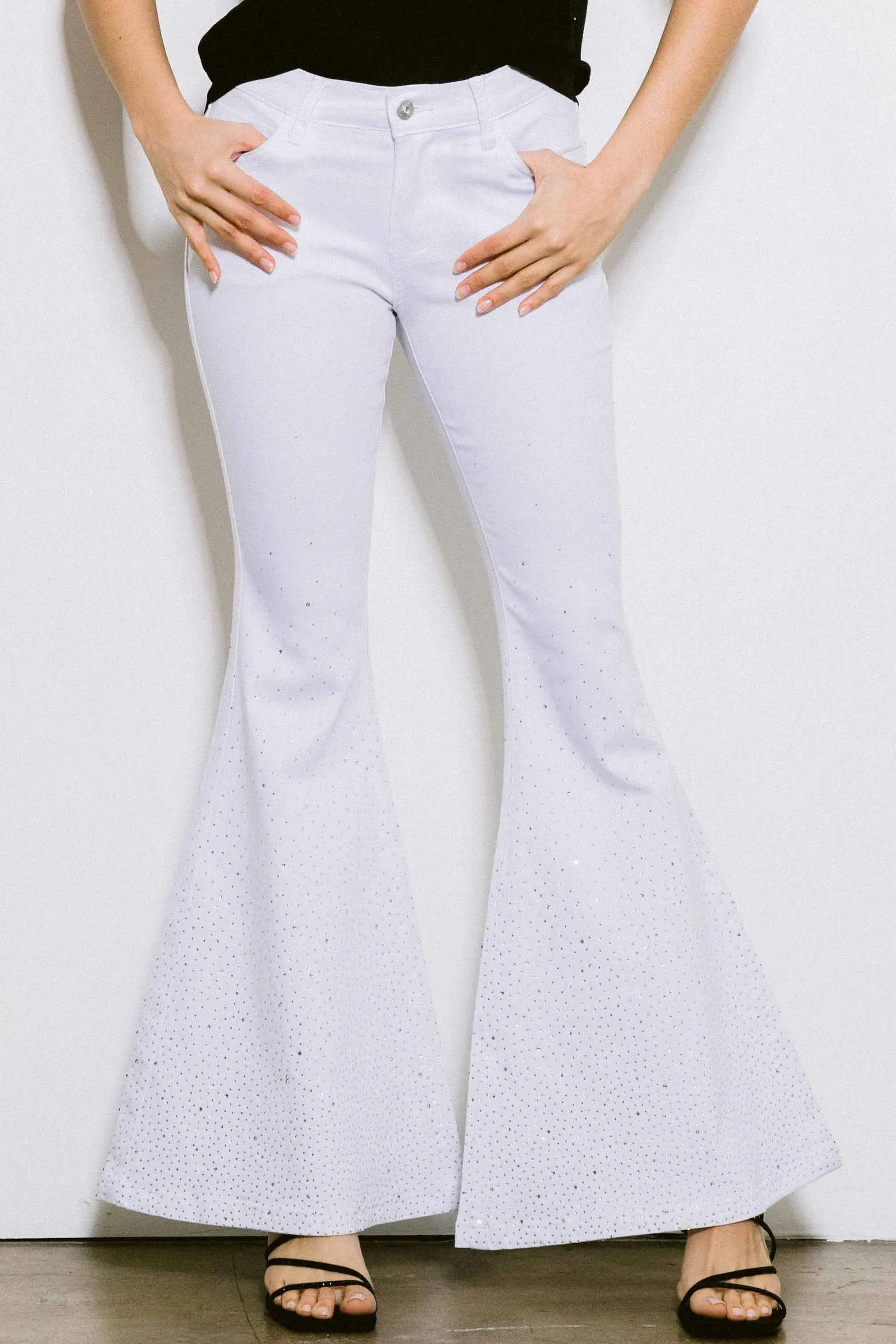 Shine Bright Flare Jeans