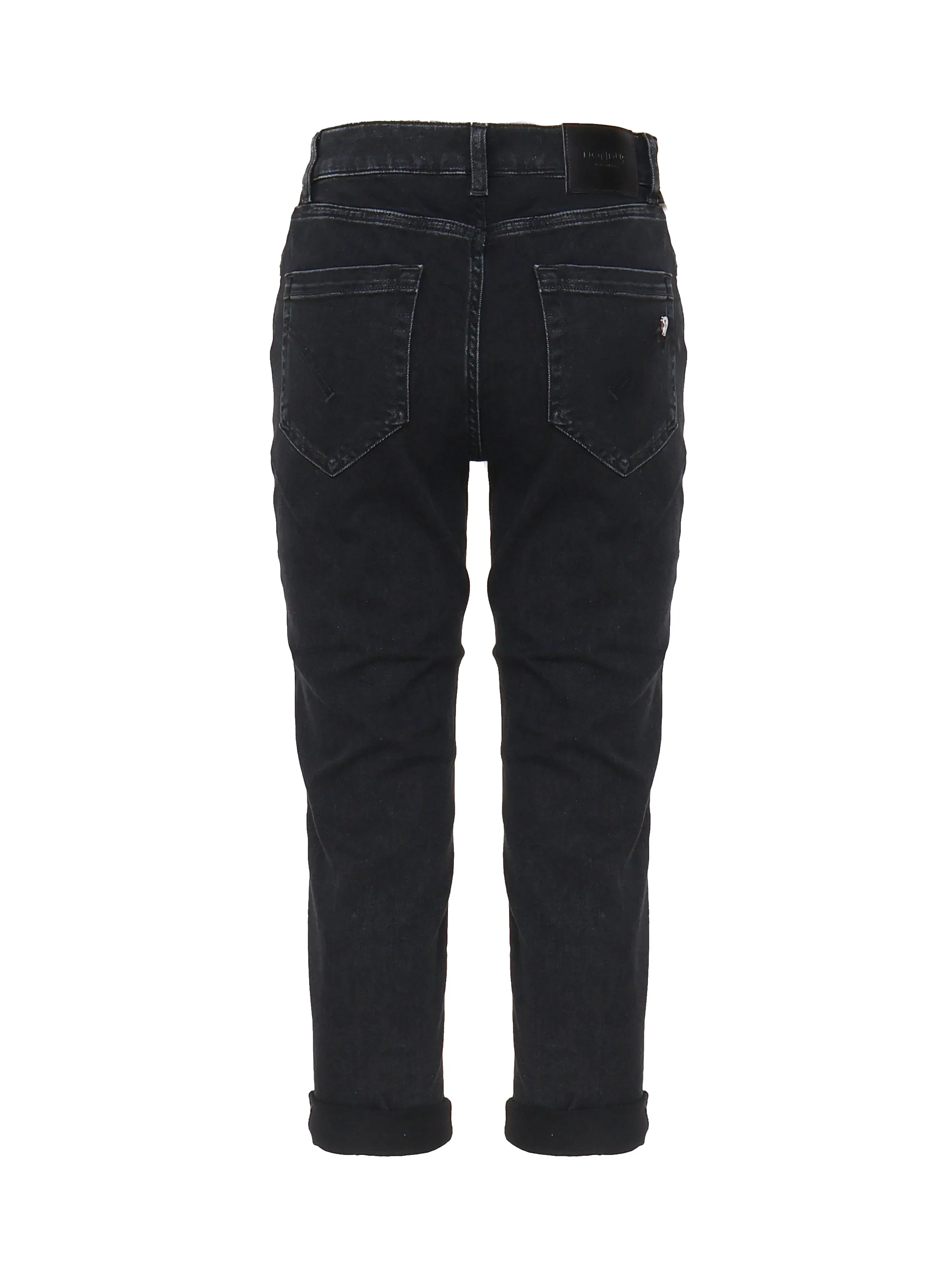Slim Fit Cotton Blend Trousers
