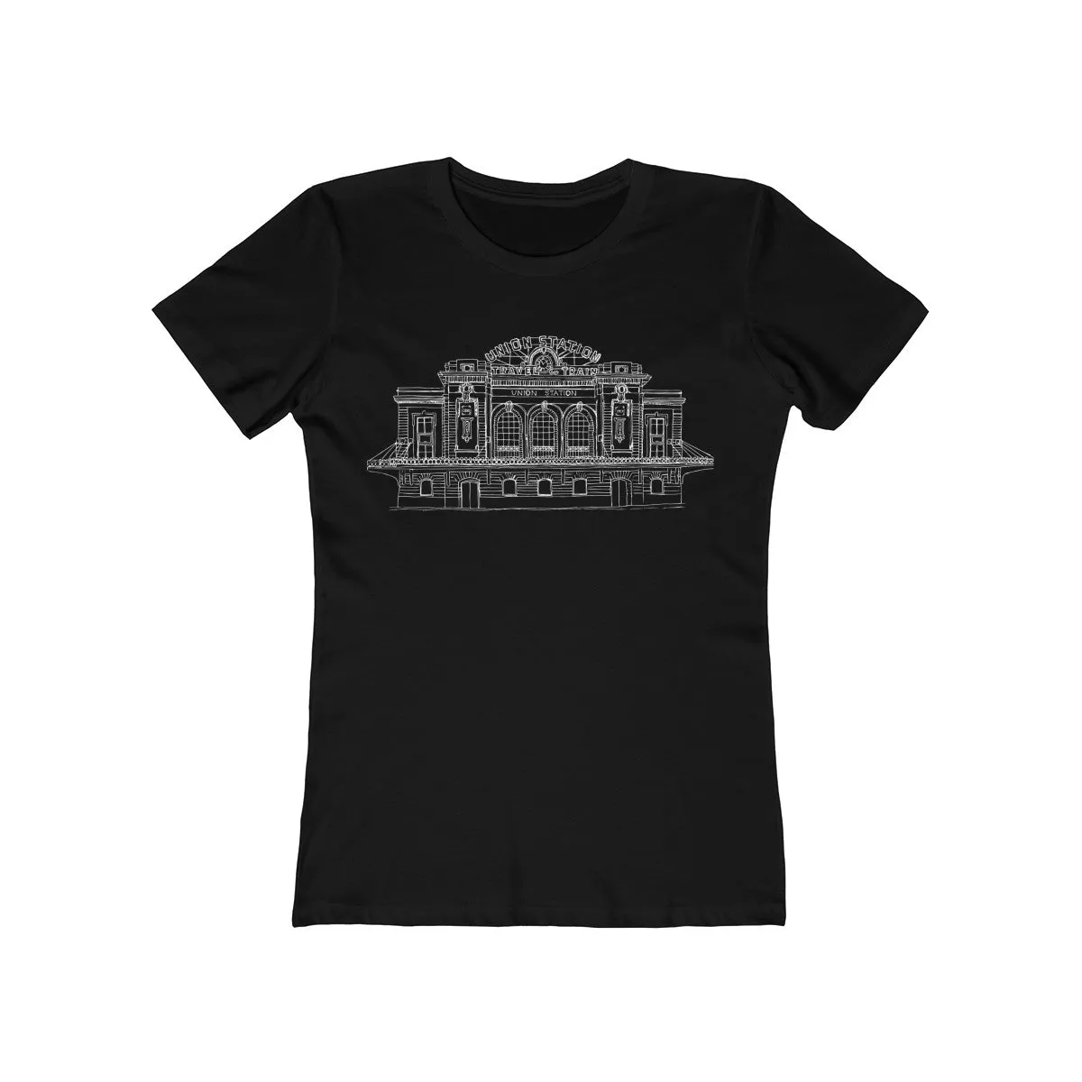 Union Station Denver - Women's The Boyfriend Tee