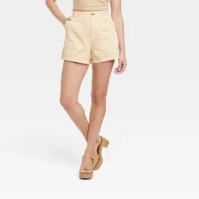 Universal Thread Women's High-Rise Casual Straight Utility Shorts