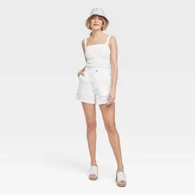 Universal Thread Women's High-Rise Casual Straight Utility Shorts