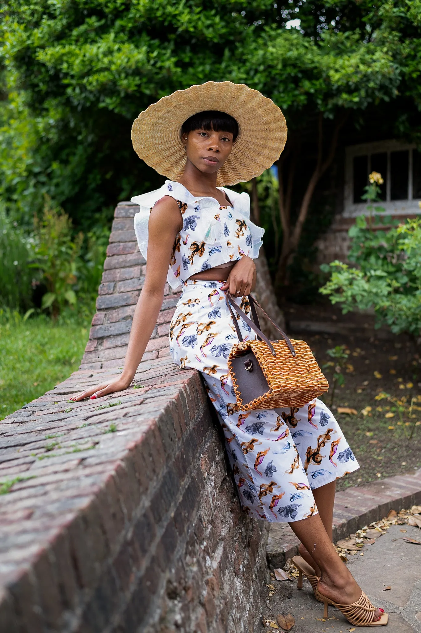 Wide Leg Trousers Organic Cotton